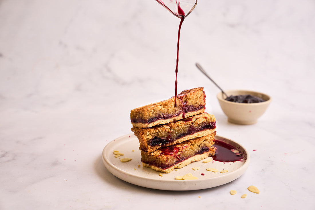 CHERRY BAKEWELL SLICE RECIPE