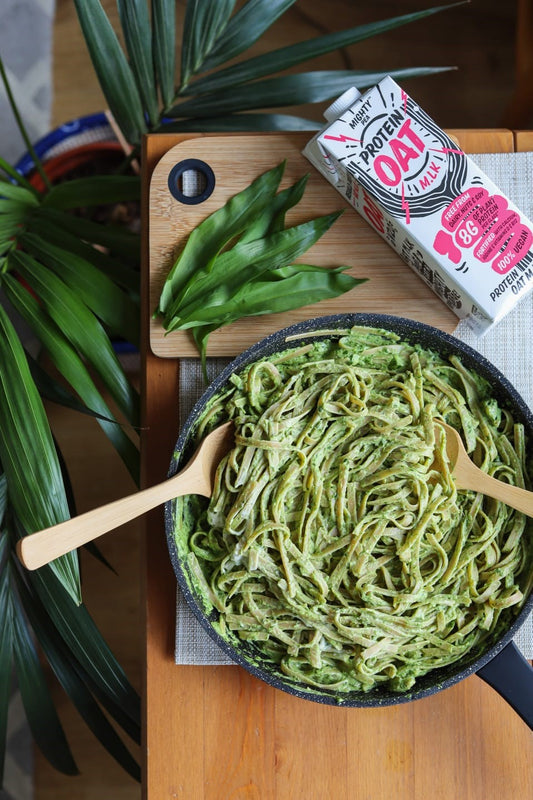 Creamy Wild Garlic Tagliatelle