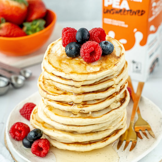MIGHTY Protein Berry Pancake Stack