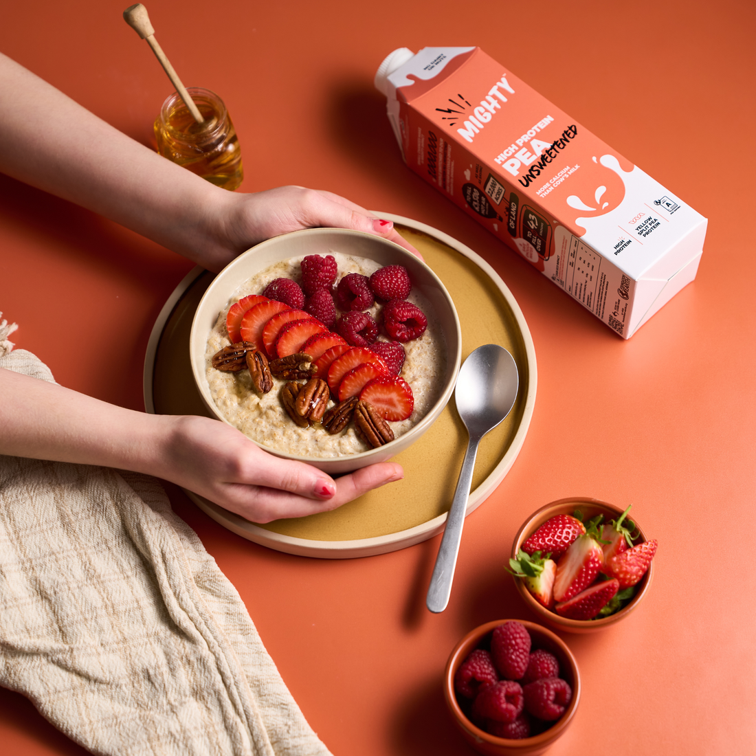 Mighty Berry Protein Porridge