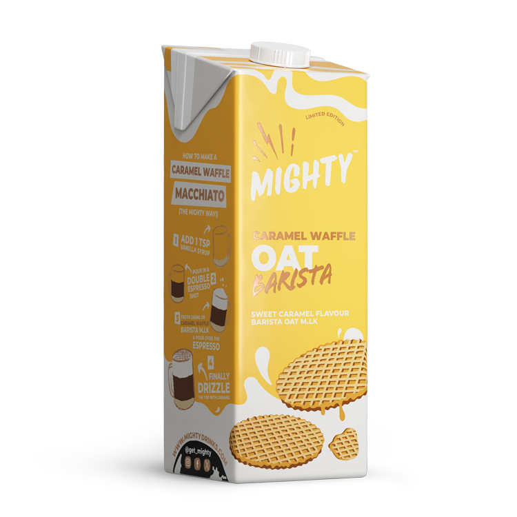 Caramel Waffle Oat Barista Milk