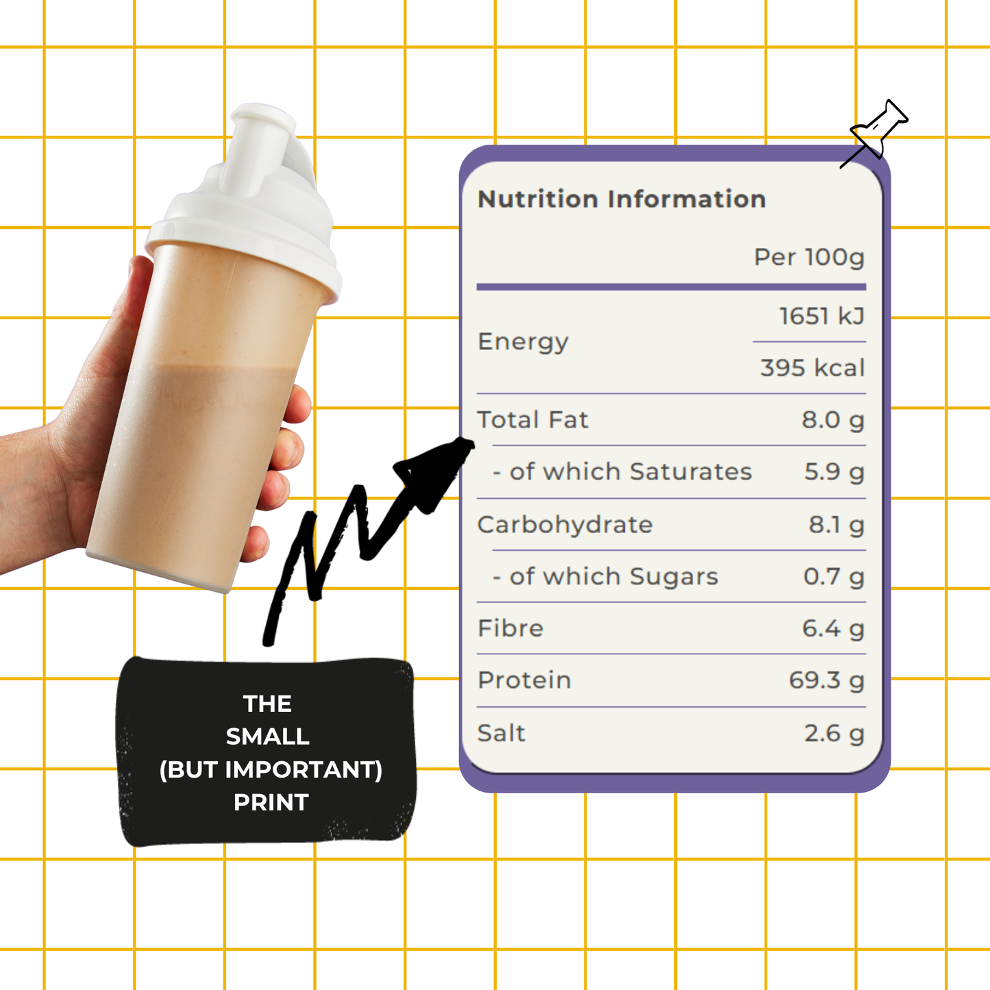 Mighty Ultimate Protein Powder Chocolate 510g